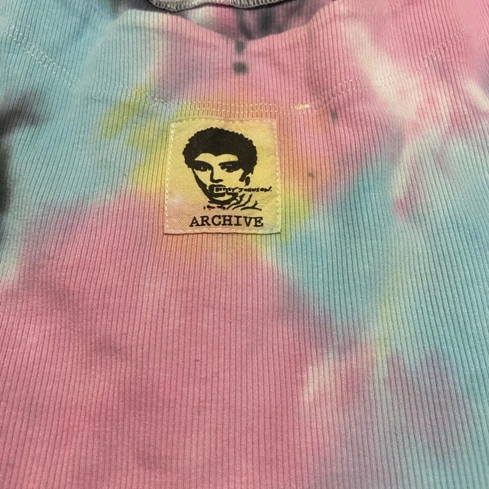 Vintage Betsey Johnson Archive Tie-Dye Ruffle Dress - Picture 4 of 4